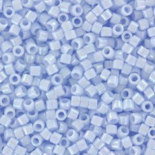 Miyuki delica Beads 11/0 - Opaque light sky blue ab DB-1507